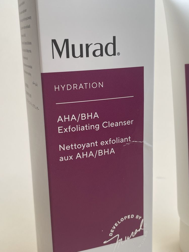 Murad AHA/BHA cleanser exfoliant