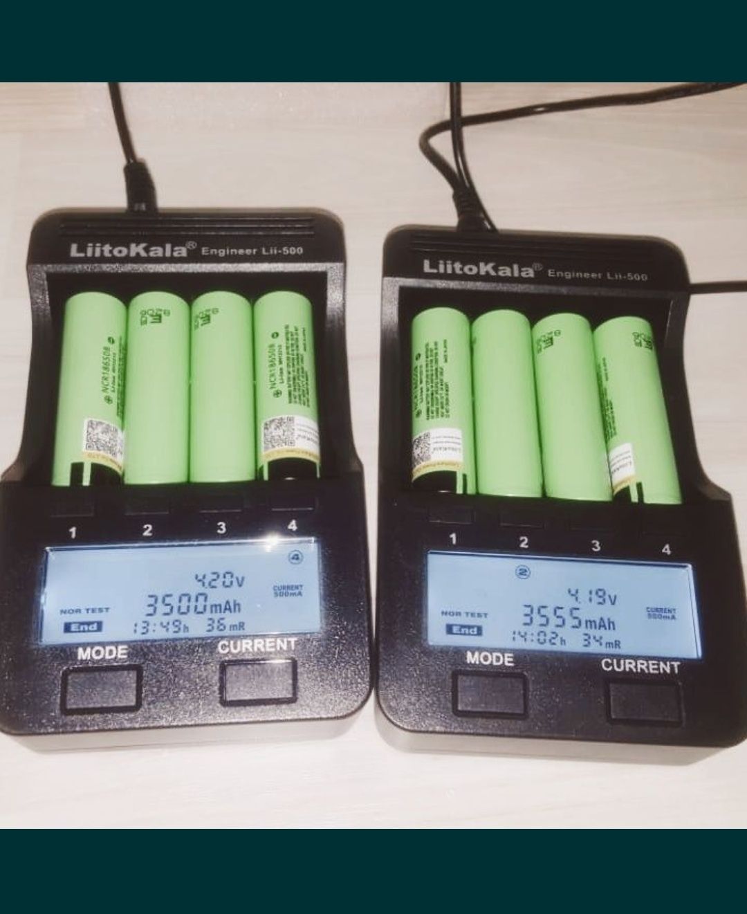 Высокотоковые Li-ion АКБ 3,7v HG2 VTC6-C6 18650 крона 9v 1200mAh USB