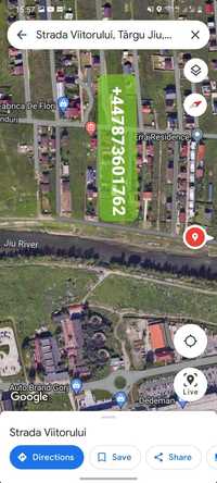 Vând teren intravilan cu proiect de casa pe strada ViitoruluiTargu Jiu