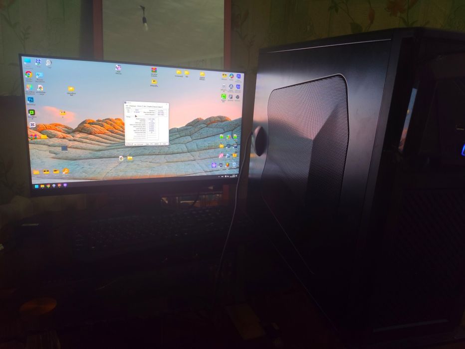 Игровой ПК GTX 1070, Core i3 12100, 16GB ram