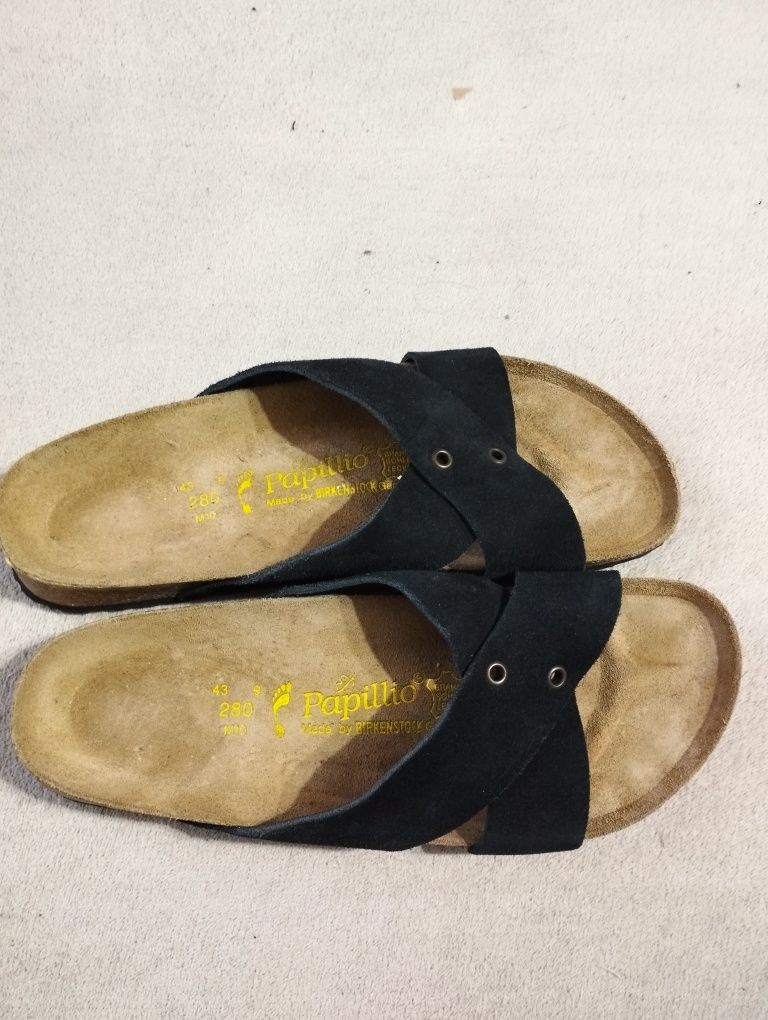 Papuci Birkenstock Papillio piele naturala măr 43