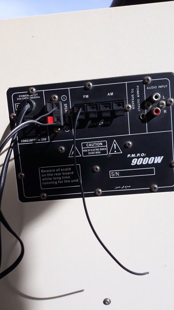 Boxe goldy active cu am/fm,aux