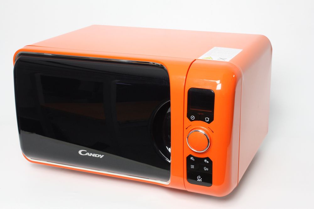 Cuptor cu microunde portocaliu Candy