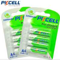 Аккумуляторные батарейки PKCELL АА 2200 mAh (пальчиковый аккумулятор)