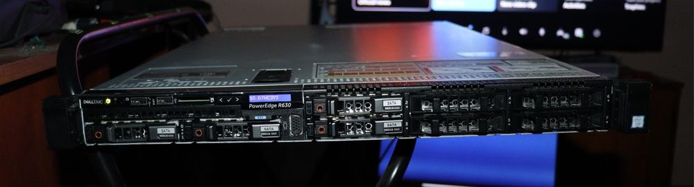 Server Dell PE R630 20 Cores 192Gb H730p Mini 1500W EPP 2x10G+2x1Gb