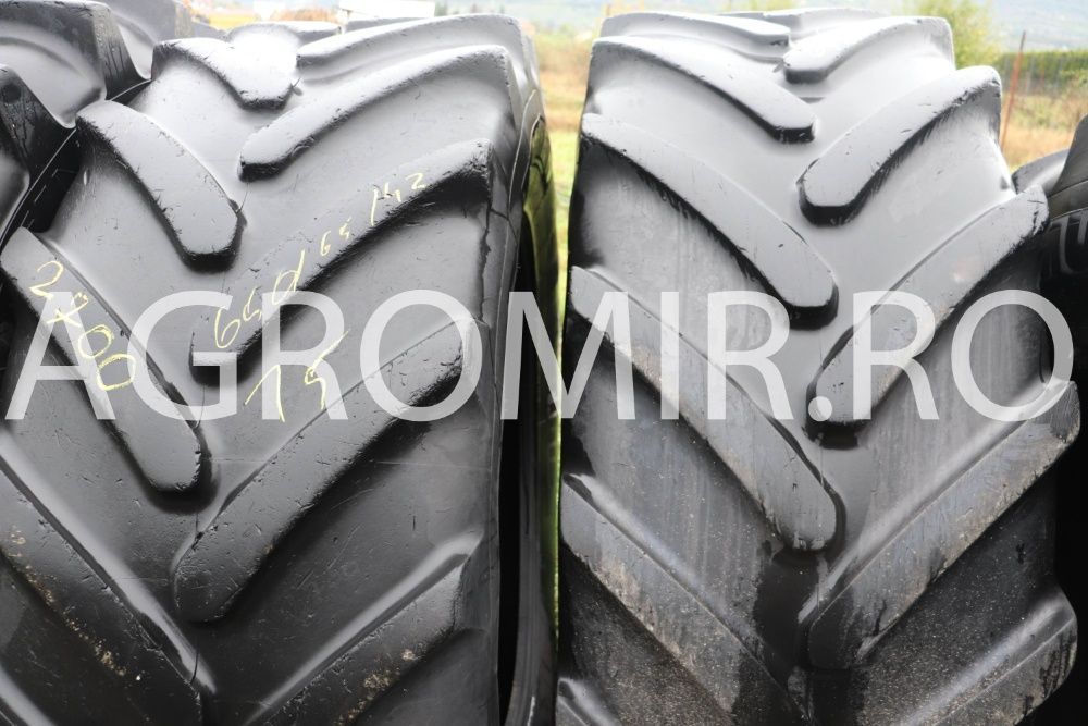 650/65R42 Anvelope pereche cauciucuri agricole second hand cu TVA