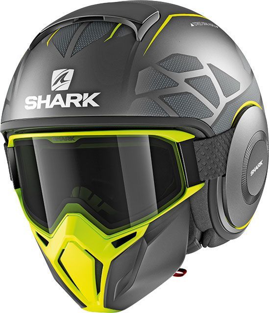Щок цена! shark каска street drak hurok anthacite mat m l размери мото