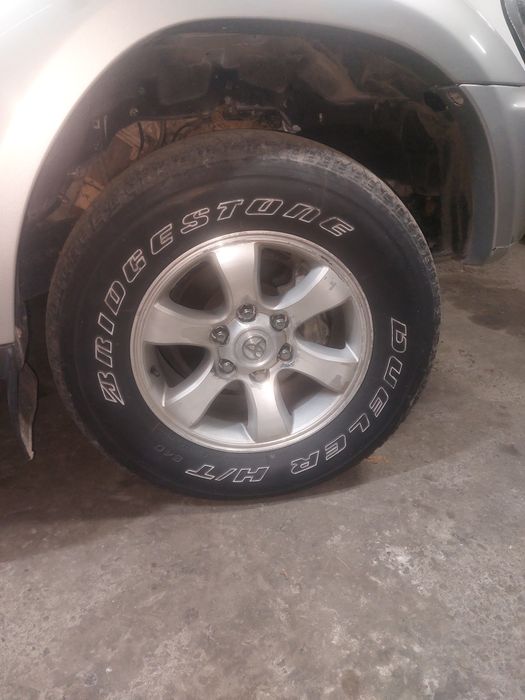 Диски R17 прадо с резиной