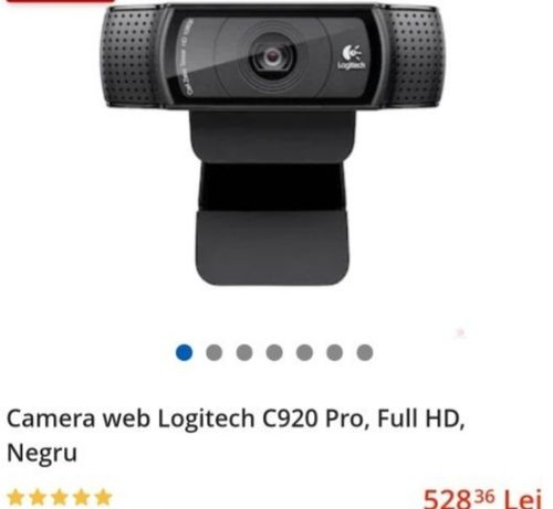 Camera web  Logitech C920 Pro/Full HD 1080p