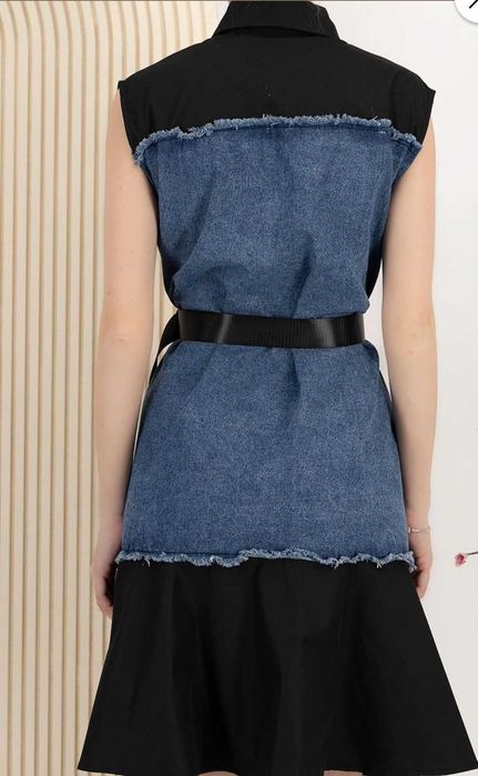 Нова дънкова рокля