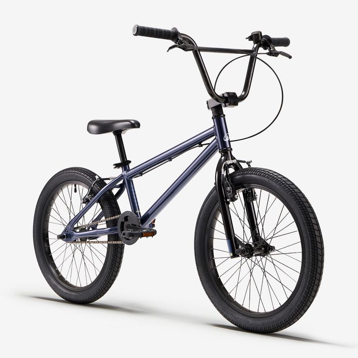Bicicletă Bmx Wipe 500 20" albastru - produs resigilat Decathlon