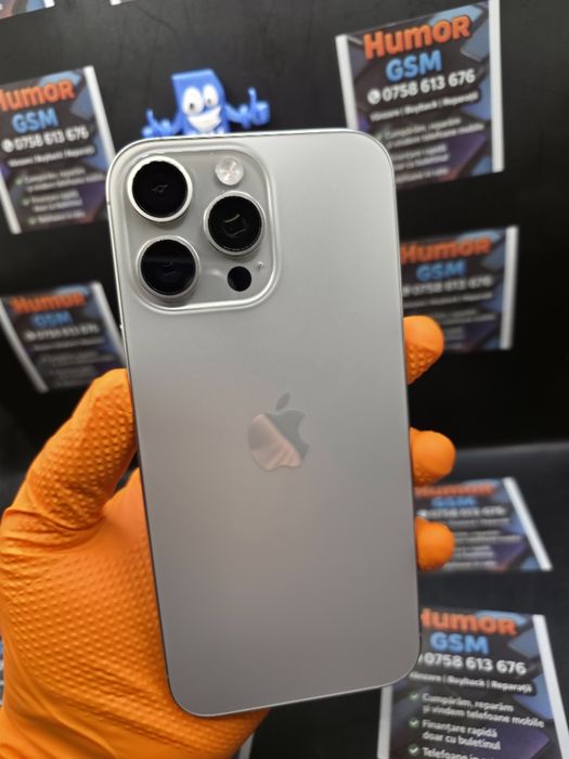 iPhone 16 Pro Max / Natural Titanium / 256GB / 100% / Garantie / Rate