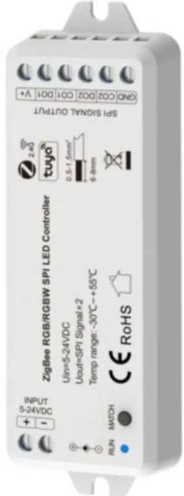 Контроллер SPI RGB ленты(ZigBee) Tuya