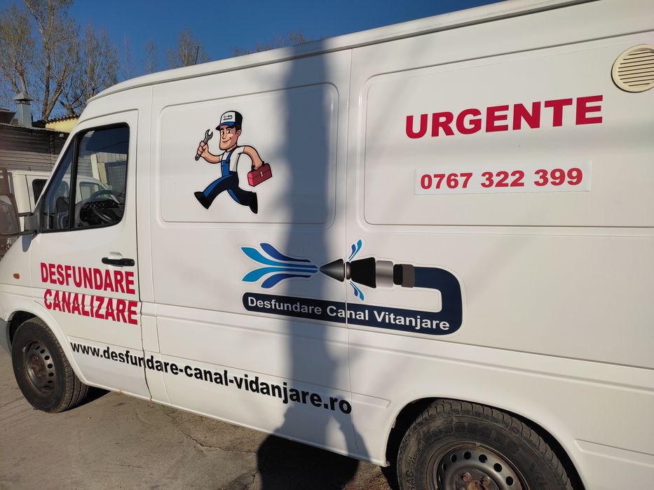 Desfundare canalizare sectoarele 1,2,3,4,5,6,si Ilfov