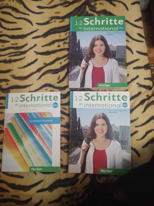 Schritte international neu , A1 , Kursbuch , Arbeitsbuch, Intensiv