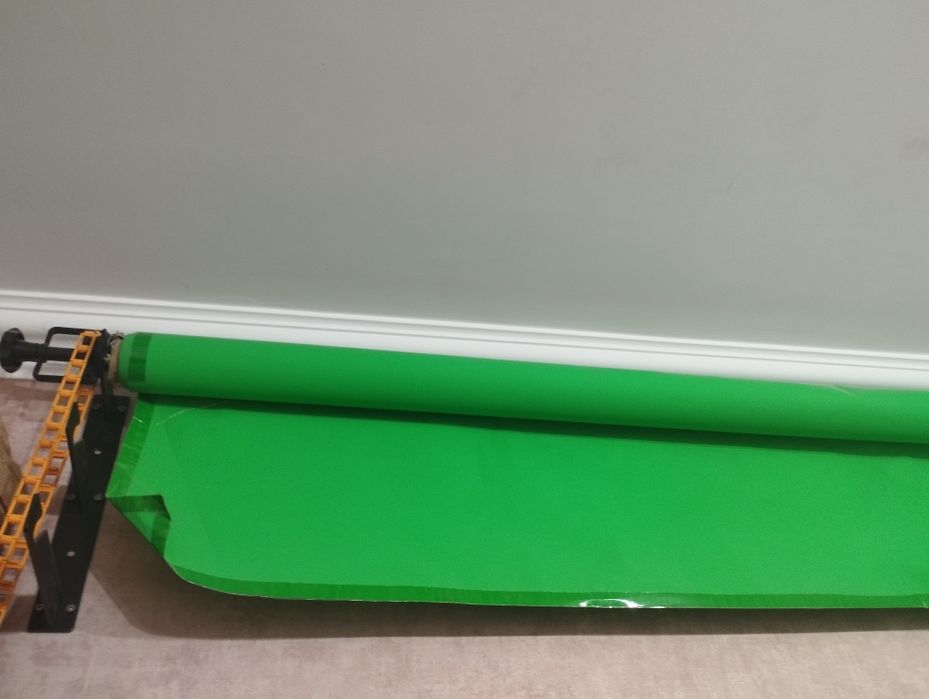 Хромакей студийный 2.7*11 м, 3 цвета (зелёный, серый, белый)