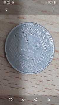 коллекционная монета 3 теңге 1993года