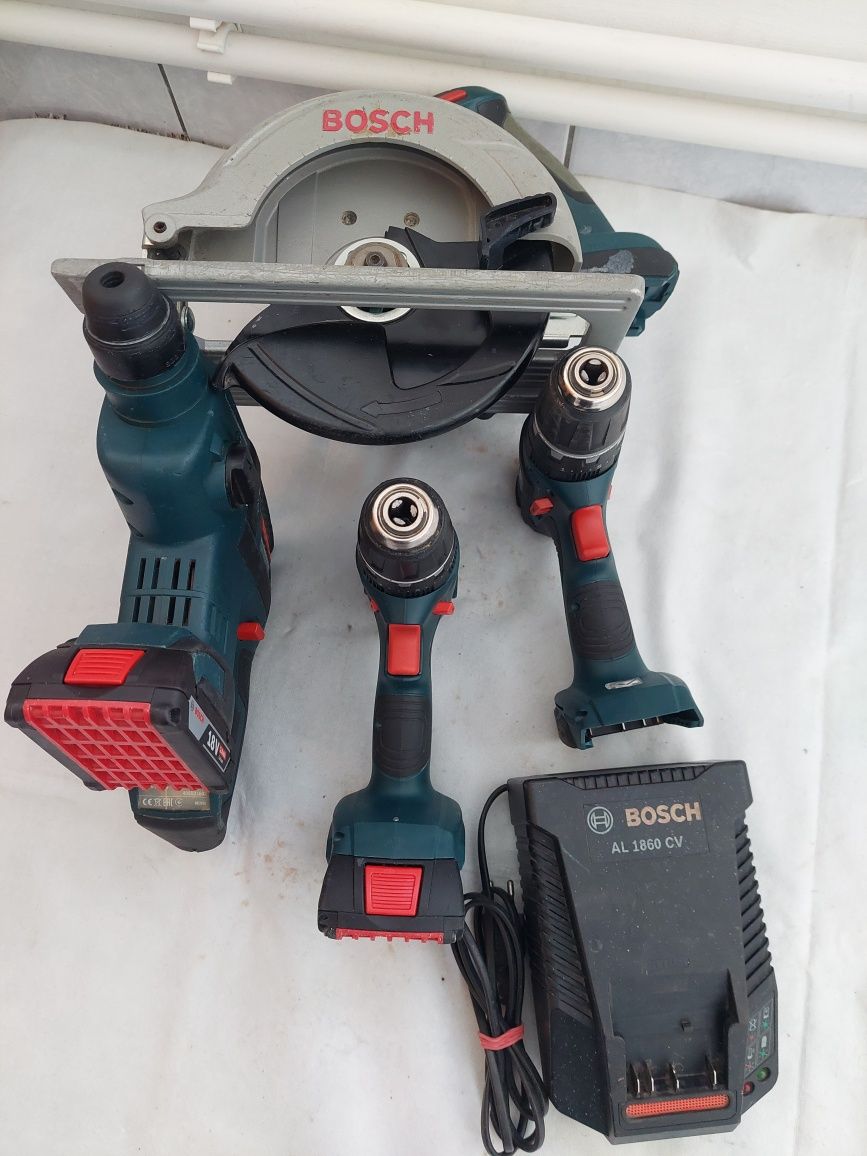 Set scule profesionale bosch cu acumulatori