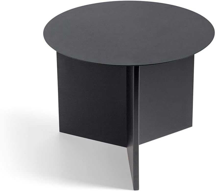 Masa Slit-Rotunda Ø45 x H35,5-Otel vopsit cu pulbere neagra