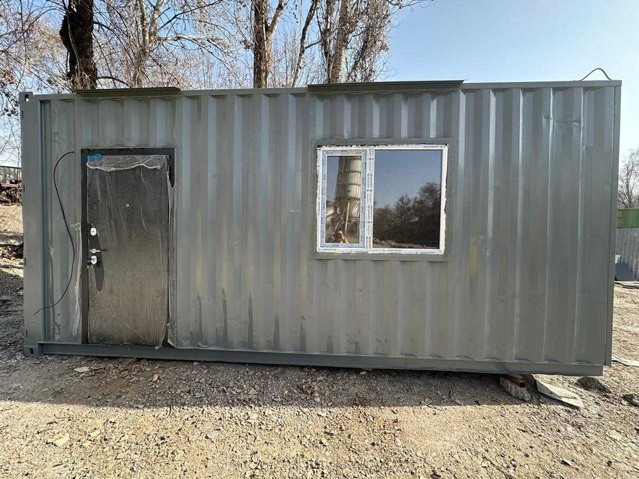 Утепленный контейнер бытовка жилой 20 и 40 тонн
