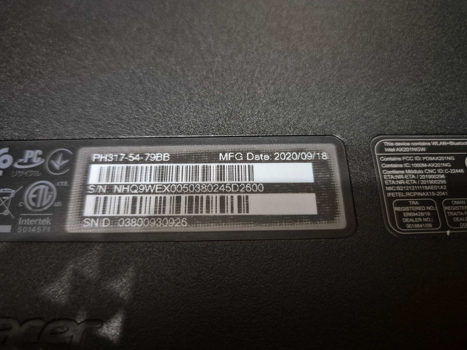 Acer Predator Helios 300