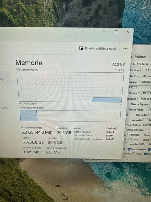 Sistem Desktop Gaming i5 14gen 32g d5 1tb nvme RTX5060Ti 16g
