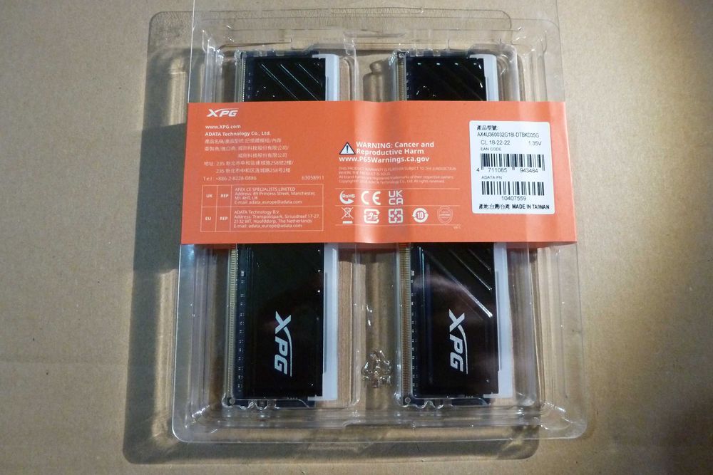 Промо! Нова 64GB (2x32GB) DDR4, 3600MHz памет ADATA XPG SPECTRIX