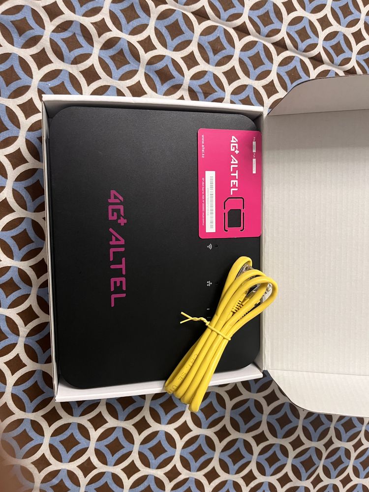 Роутер от Altel 4G+