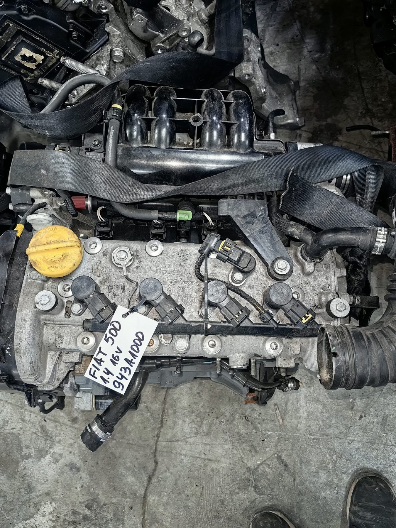 Двигател Fiat 500 1.4 16V / Фиат 500 - 943 A 1000
