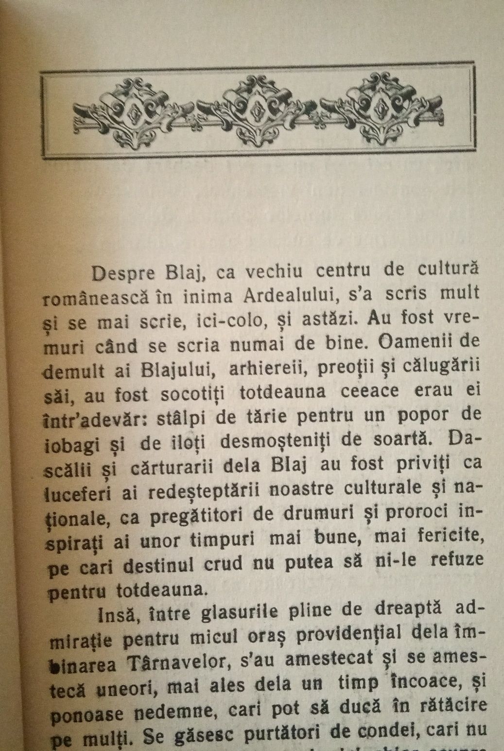 Sufletul Blajului, conferință Alexandru Lupeanu-Melin, 1931