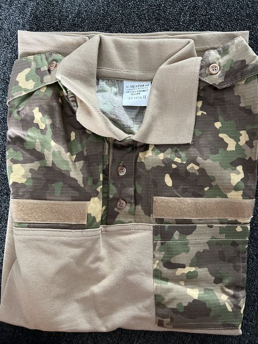 Bluza combat cu suport grad.