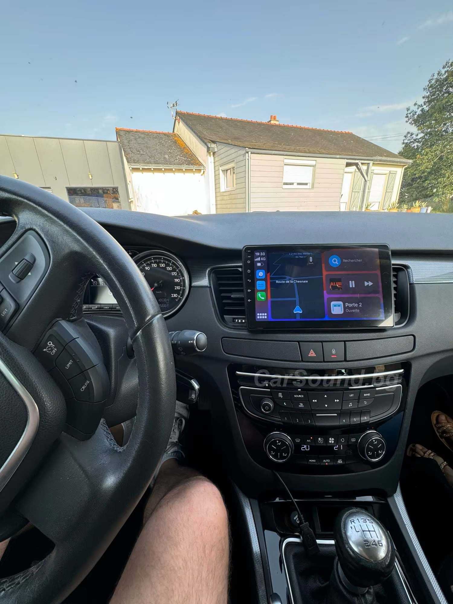 Peugeot 508 - 9" Android 14 Мултимедия Пежо 508 Навигация Андроид