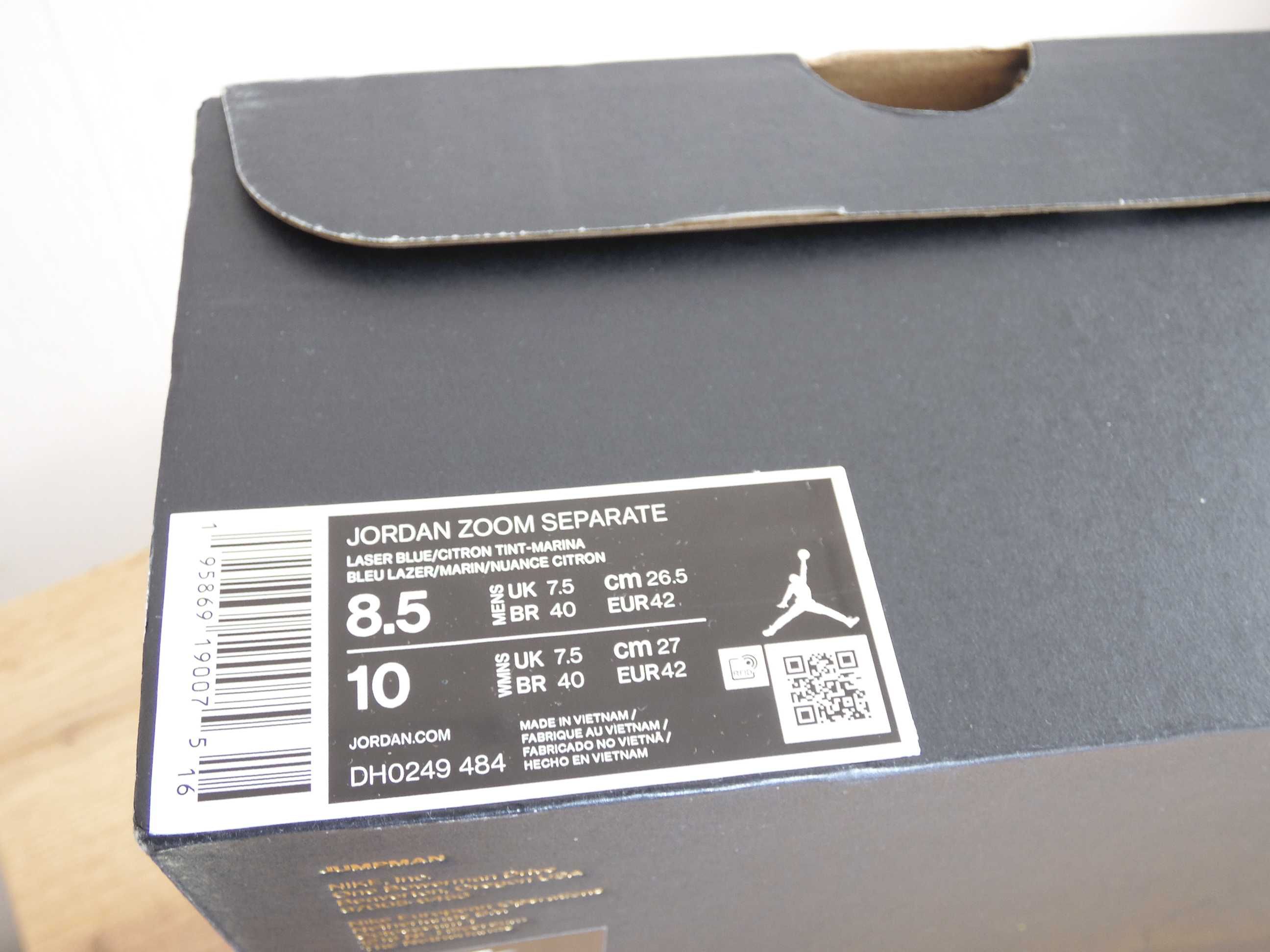 Air Jordan Zoom Separate 'Laser Blue' - 42 номер Оригинални!