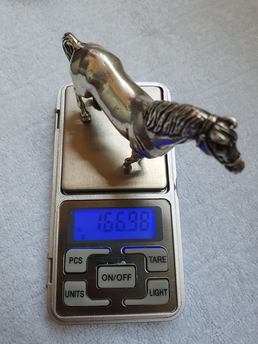 •CAL din argint masiv ştanțat 800•