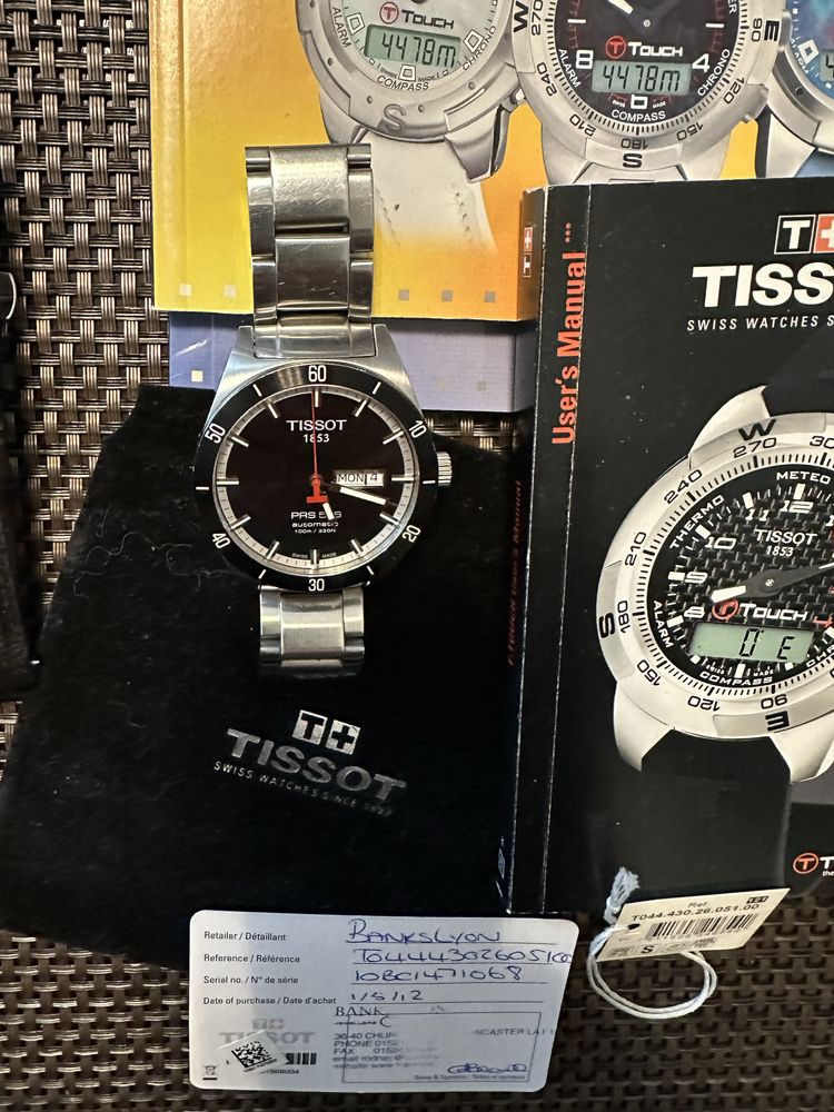 Ceas Tissot PRS 516, cu 2 bratari