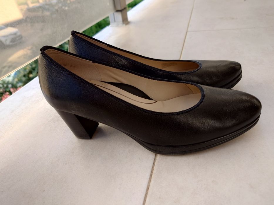 Pantofii Ara, eleganti, Negri, piele, marimea EU 36 / US 5,5
