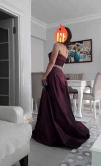 Официална бална рокля с хамелеонов ефект от Турски дизайнер