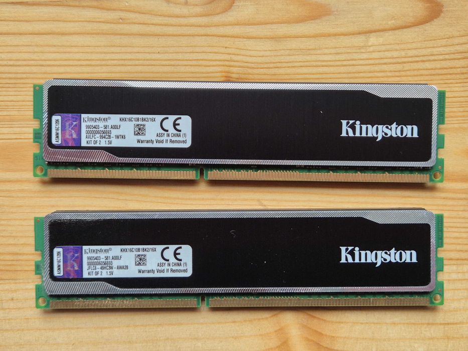 Kit memorie RAM KINGSTON DDR3-1600 CL10 2 X 8Gb