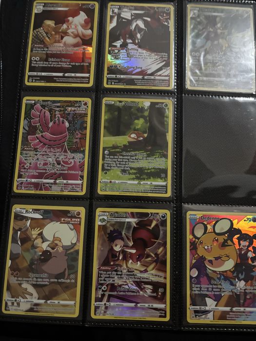 Pokemon TCG Zacian, Ariados, Cynthia, Snorlax,