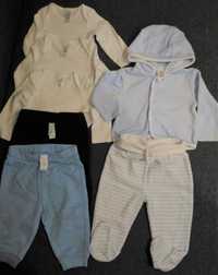 Set bebe body pantaloni costumas C&A - marime 68 3-6 luni