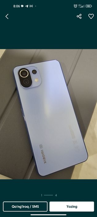 Xiaomi 11lite 5G ne eng yangi versiyasi