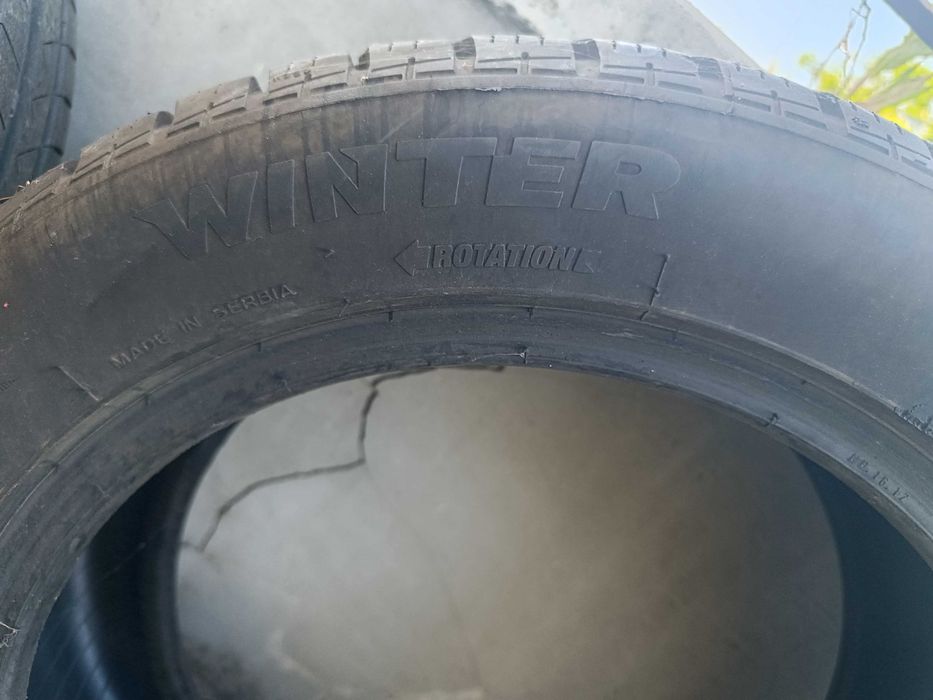 Продавам гуми 205/55 R16 – 1 нова зимна и 2 използвани летни