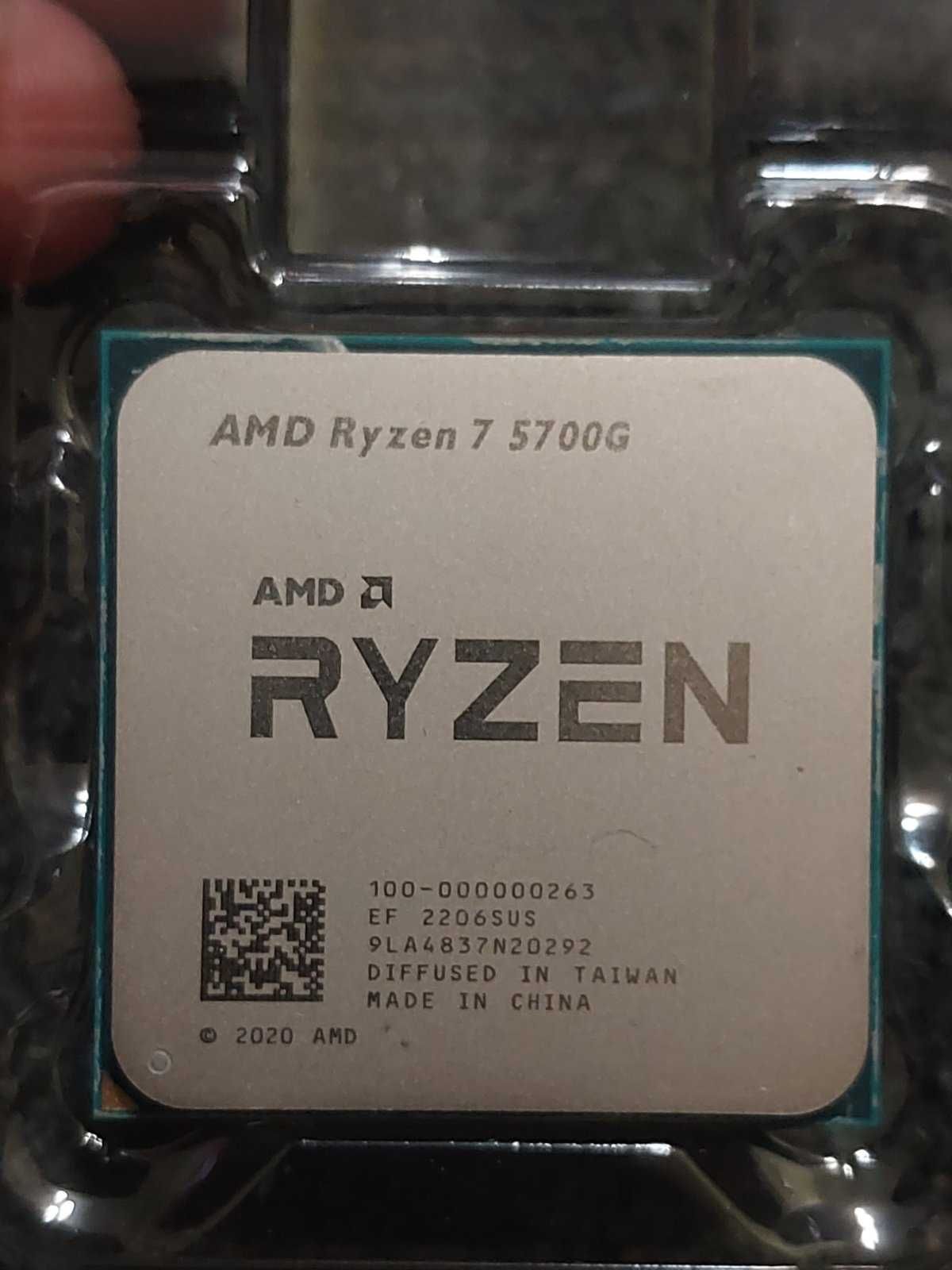 AMD Ryzen 7 5700G + Asus TUF X570 Plus Wi-Fi
