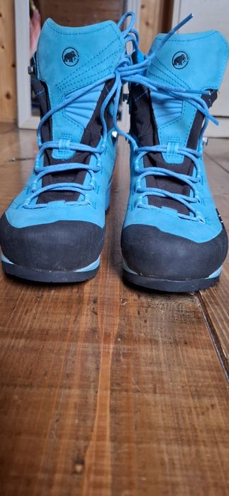 Vând bocanci de dama, Mammut Kento Advanced High GTX, albastru, mări