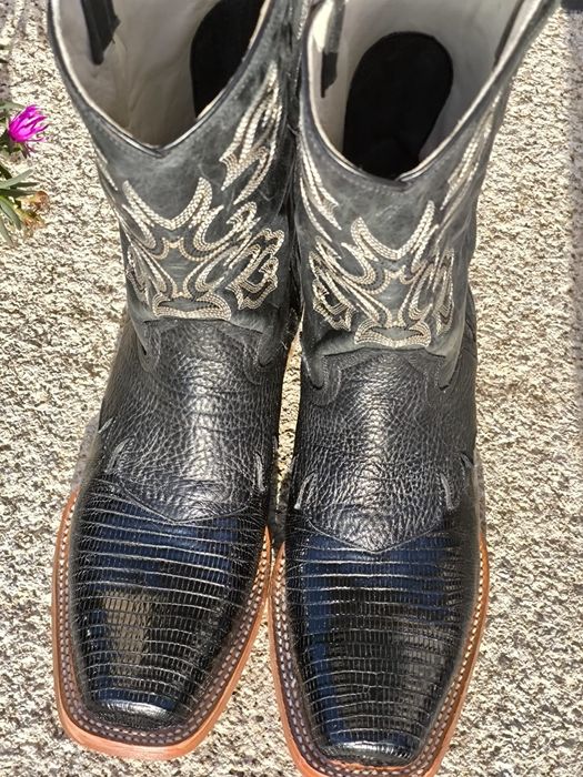 Ciucate Mexicane JB Dillon din piele naturala marime 46 wide nefolosit