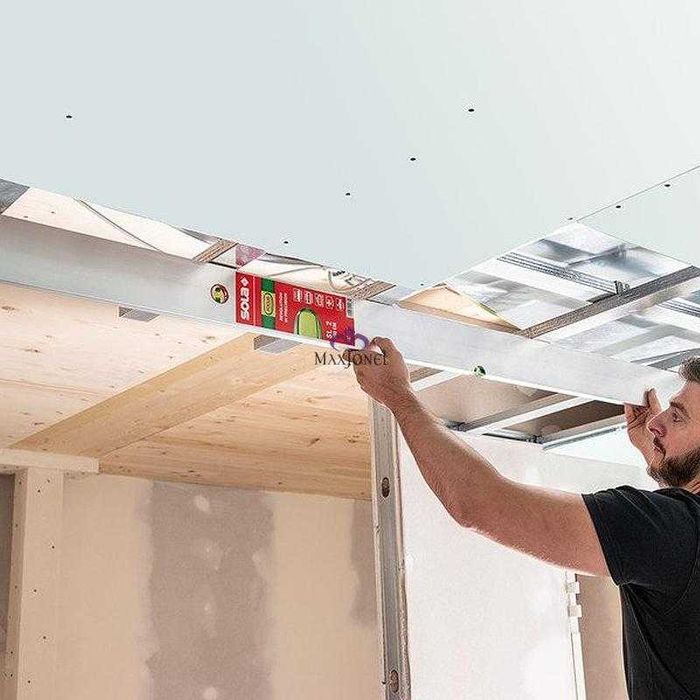 Dreptar din aluminiu profesional 2 bule SL 2 250cm SOLA 02010901