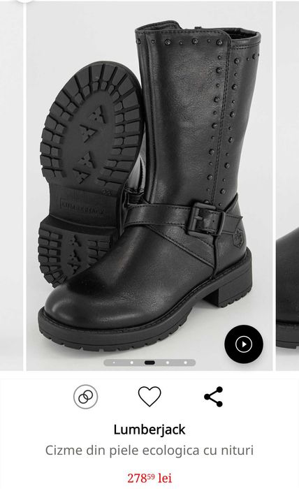 Cizme noi pentru fete