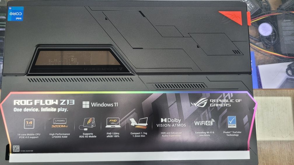 Asus ROG flow GZ301Z  Intel Core i5-12500H