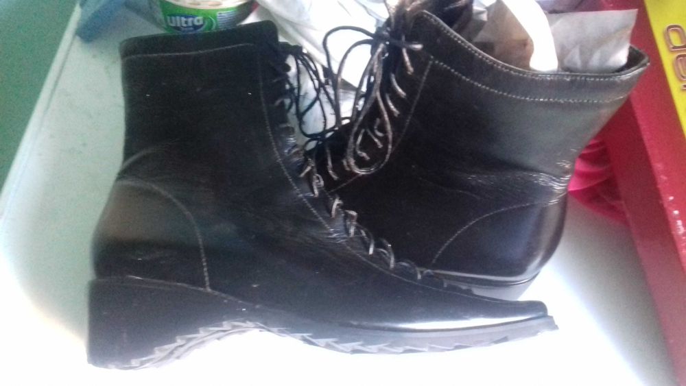 Botine femei piele 36 noi noute in cutie!