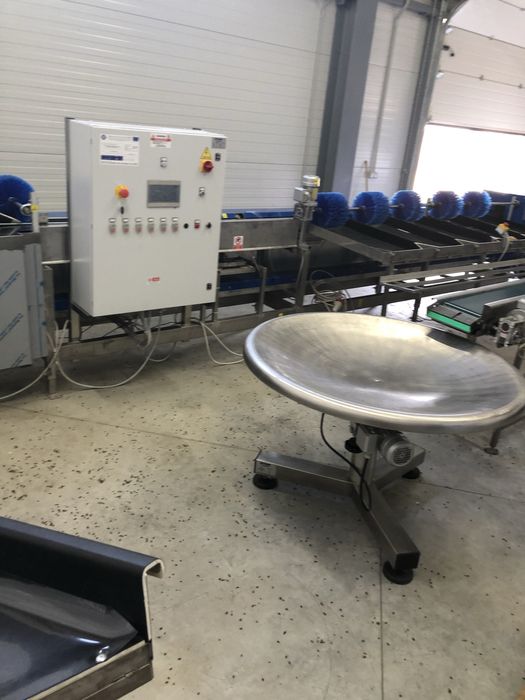 Banda de sortare, ambalare si etichetare fructe